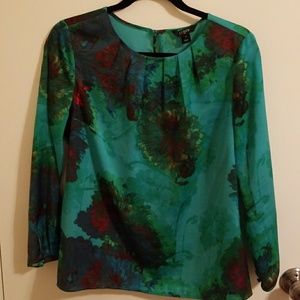 J. Crew Factory pleated top